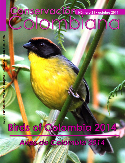 Revista Conservación Colombiana 21
