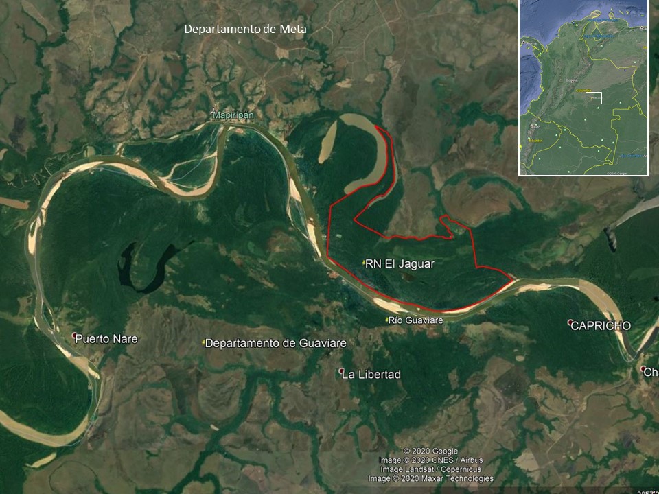 Ubicacion Reserva El Jaguar 2