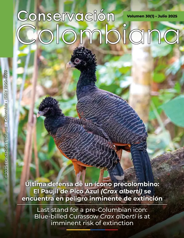 Revista Conservación Colombiana Volumen 30 Número 1